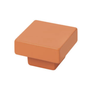 Bouton de meuble abs diamètre  30x30 mm peint orange lot de 36 piéces - Orange / cuivré