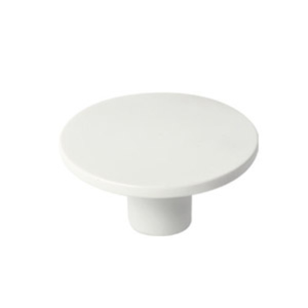 Bouton de meuble abs diamètre 40 mm  peint blanc lot de 36 piéces