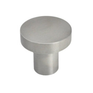 Bouton de meuble acier inox diamètre 25 mm lot de 12 piéces - Gris / argent, Acier inoxydable