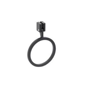 Poignée pour meubles en zamac L 72 mm Vernis noir mat – Zamak