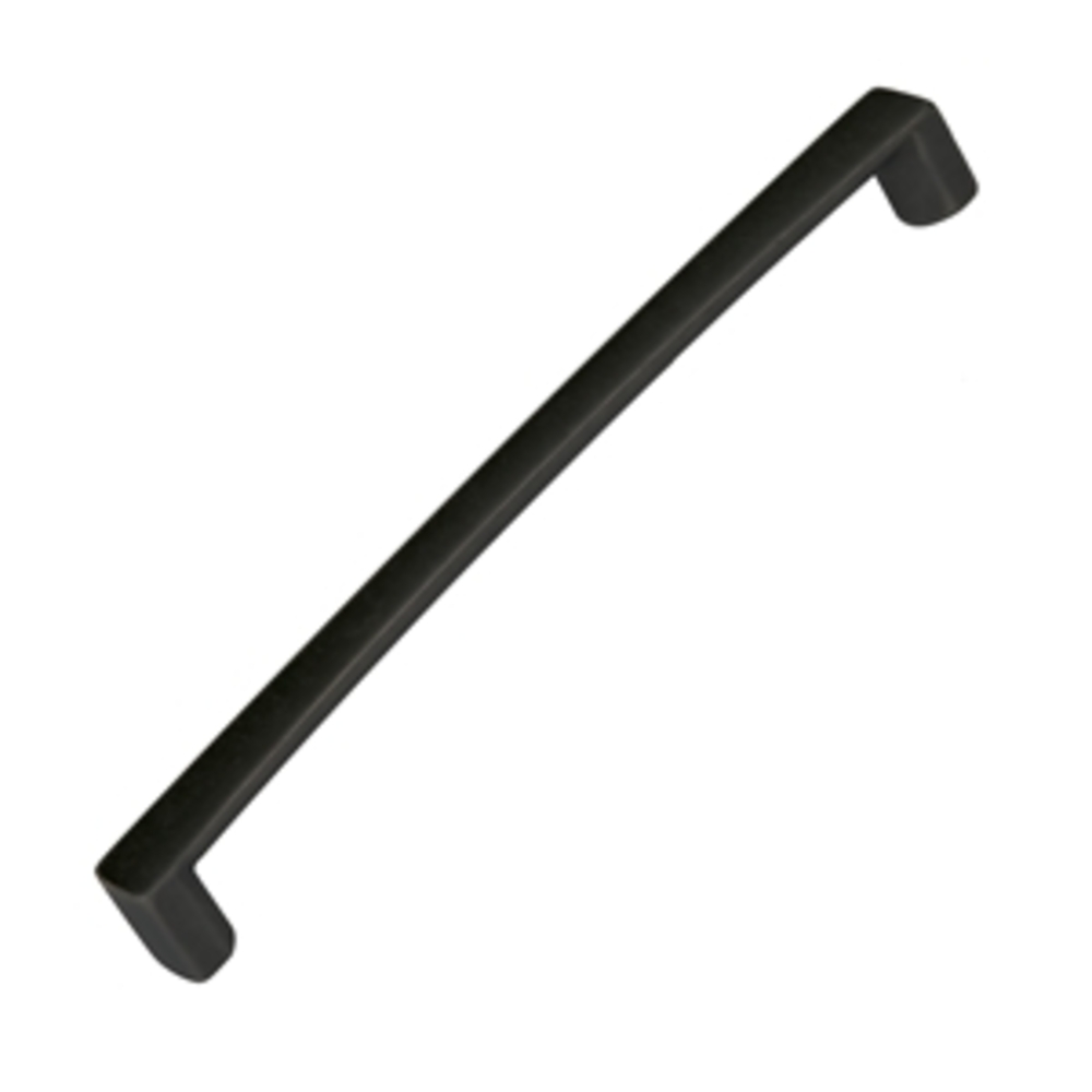 Poignée de meuble zamac entraxe  160 mm peint noir mat lot de 12 piéces - Gris / argent, Zamak