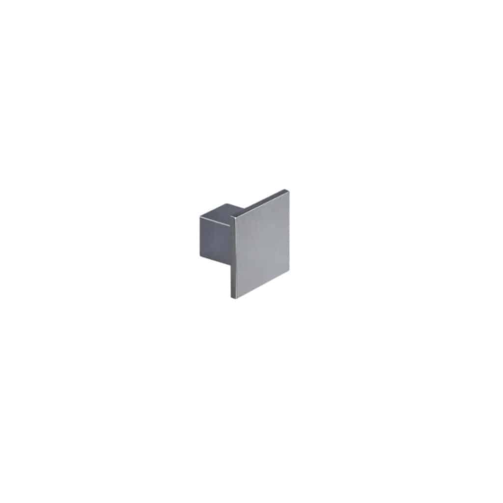 Bouton de meuble en zamac finition chrome brillant d 30 mm - Gris / argent, Zamak