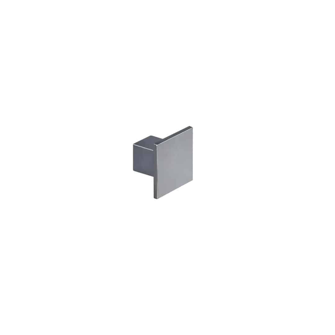 Bouton de meuble en zamac finition chrome brillant d 30 mm - Gris / argent, Zamak