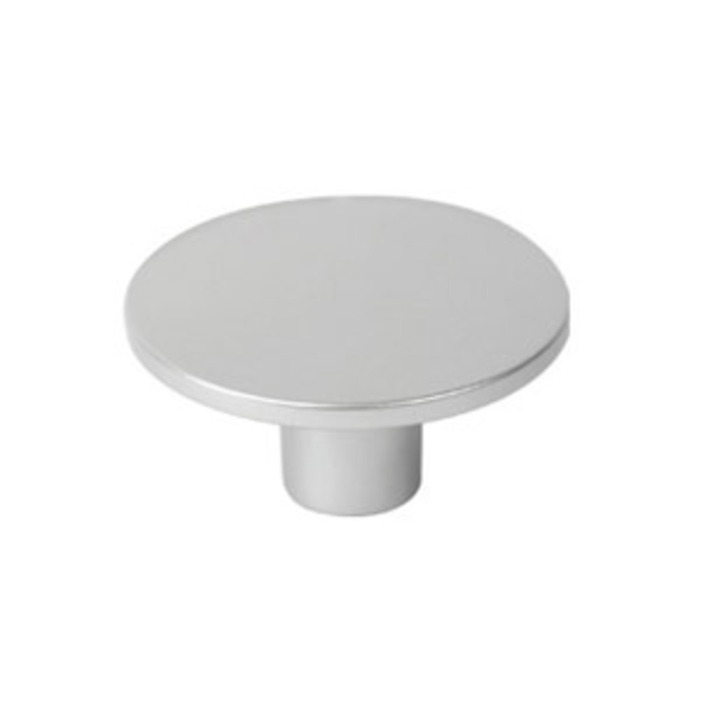 Bouton de meuble abs diamètre  40 mm  peint chrome mat lot de 36 piéces - Gris / argent