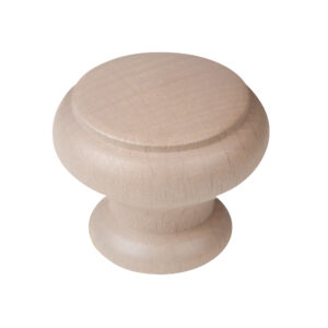 Bouton de meuble bois diamètre 40 mm  peint sable lot de 36 piéces - Beige
