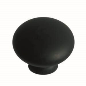 Bouton de meuble zamac diamètre 30 mm noir oxydé lot de 24 piéces – Zamak
