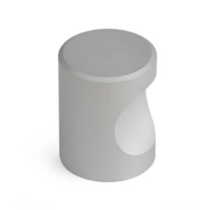 Bouton de meuble diamètre 20 mm aluminium anodisé mat lot de 36 piéces - Gris / argent