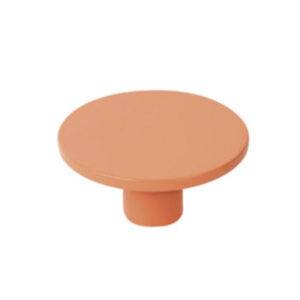 Bouton de meuble abs diamètre 40 mm peint orange lot de 36 piéces - Orange / cuivré