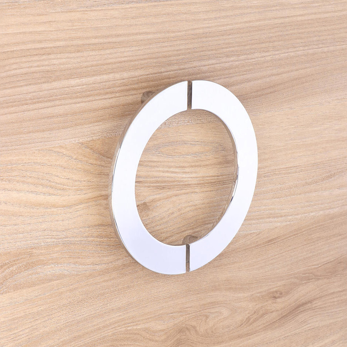 Poignée pour meubles en zamac Entraxe 132mm chrome poli - Gris / argent, Zamak - imagine 5