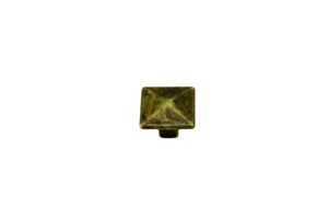 Bouton de meuble zamac diamètre 25 mm bronze vieilli lot de 24 piéces - Orange / cuivré, Zamak