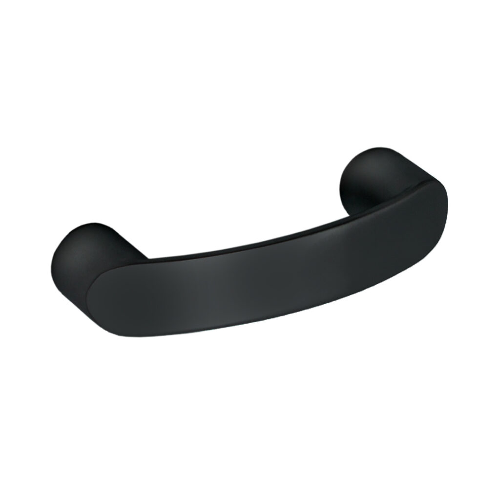 Poignée de meuble en zamac finition noir mat e 32 mm - Zamak