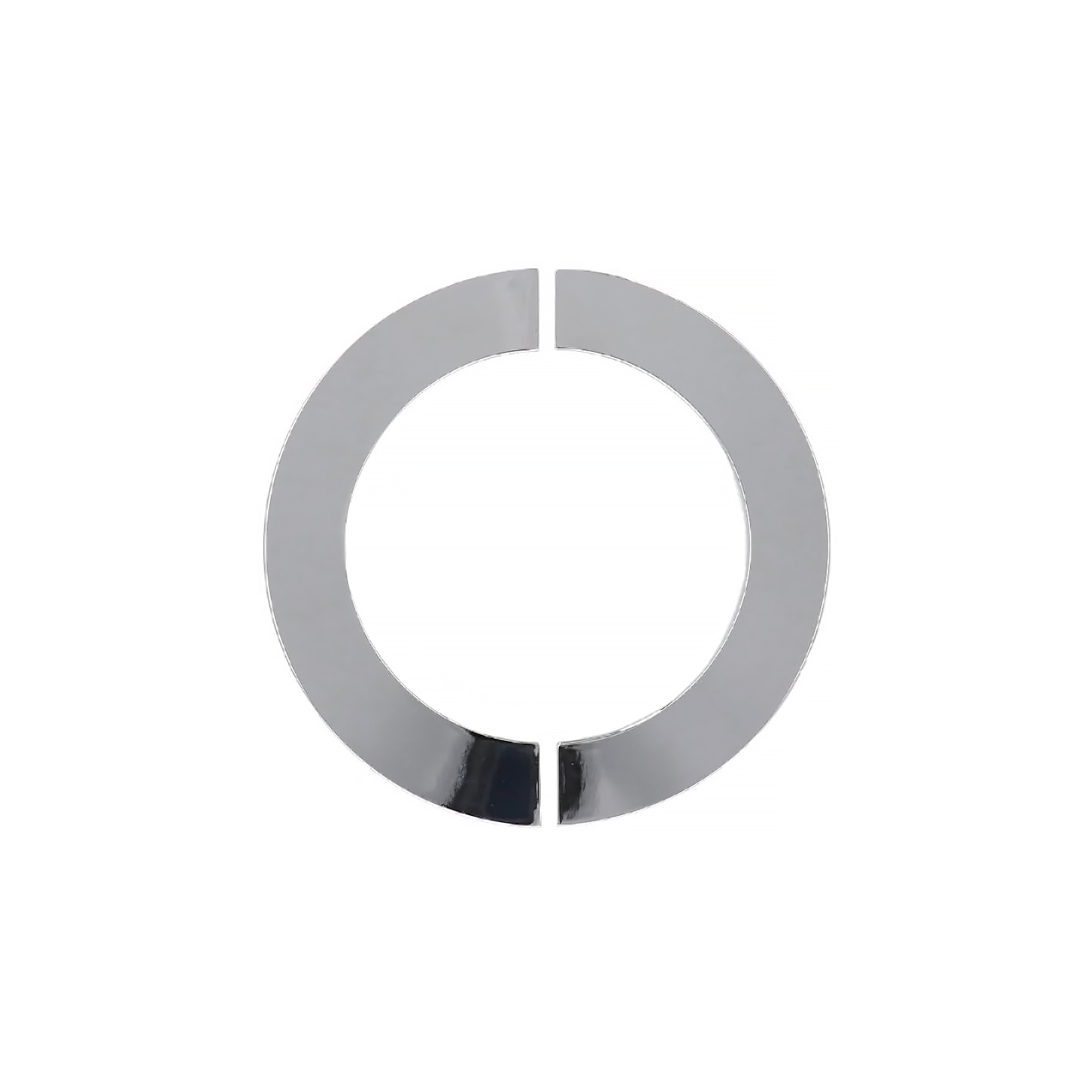 Poignée pour meubles en zamac Entraxe 132mm chrome poli - Gris / argent, Zamak - imagine 2