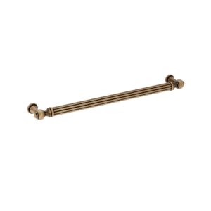 Poignée pour meubles en zamac Entraxe 224mm Antique florence – Marron, Zamak