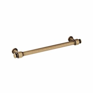 Poignée pour meubles en zamac Entraxe 160mm Antique florence Lot de 6 – Marron, Zamak