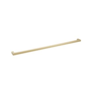 Poignée pour meubles en Acier inox Entraxe 480mm finition laiton galver – Jaune / doré, Acier inoxydable