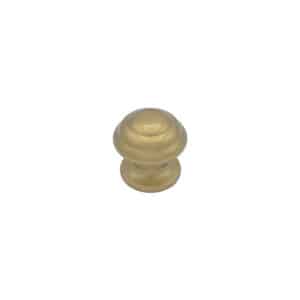 Bouton tirant de porte fixe Ø60 mm en aluminium Bronze poli - breveté - lot de 6 Bouton - Orange / cuivré