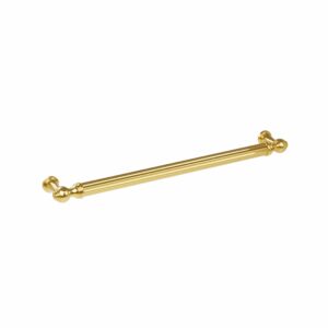 Poignée pour meubles en zamac Entraxe 224mm Gold plate – Jaune / doré, Zamak