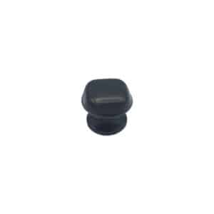 Bouton tirant de porte fixe Ø60 mm en aluminium Marron foncé - breveté