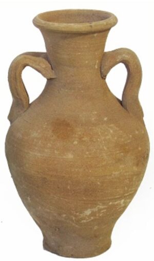 Amphore en terre cuite Artisanale H 20cm - Marron, Potterie