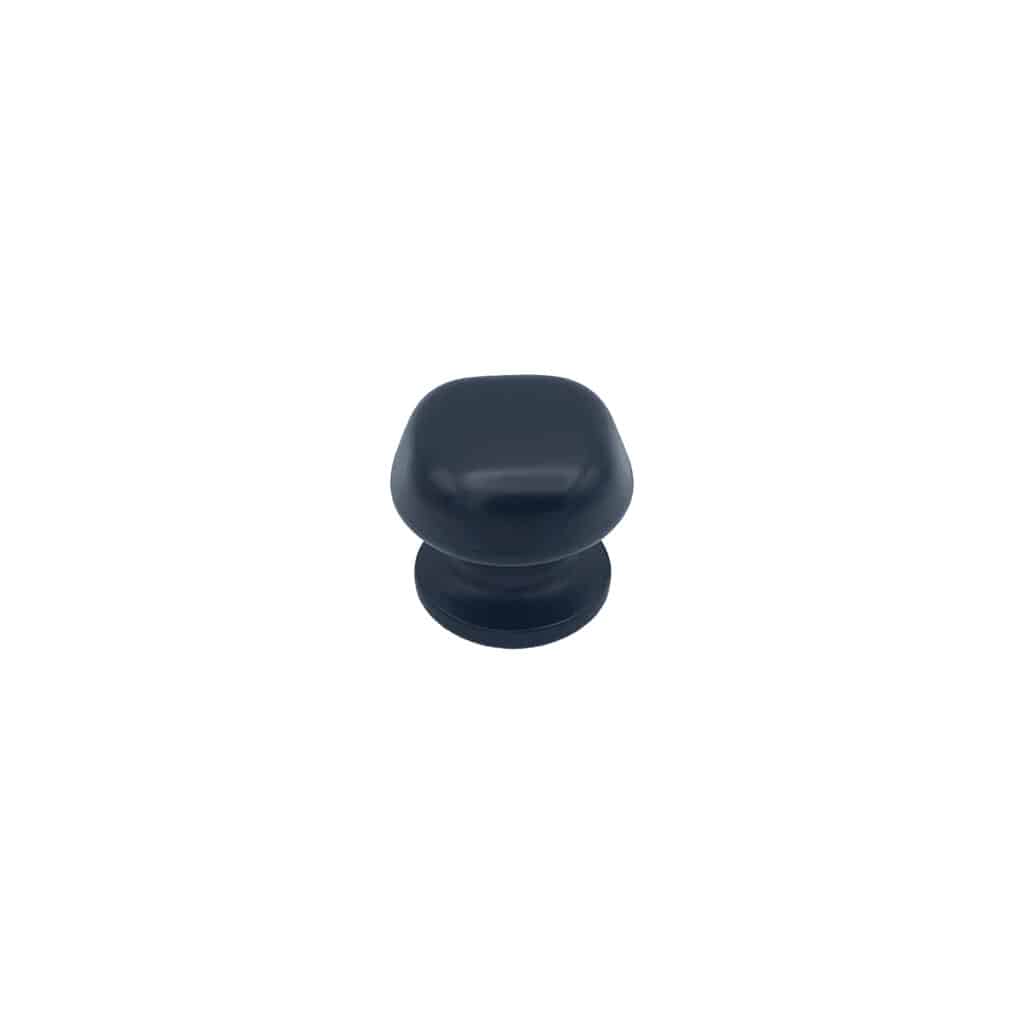 Bouton tirant de porte fixe Ø60 mm en aluminium Noir - breveté - lot de 6 Bouton