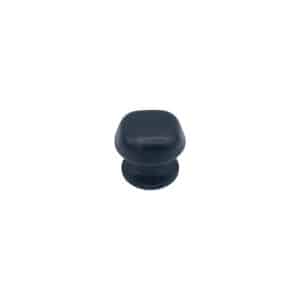 Bouton tirant de porte fixe Ø60 mm en aluminium Noir - breveté