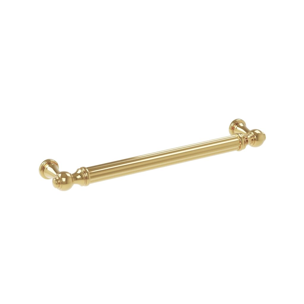 Poignée pour meubles en zamac Entraxe 160mm Gold plate Lot de 25 - Jaune / doré, Zamak