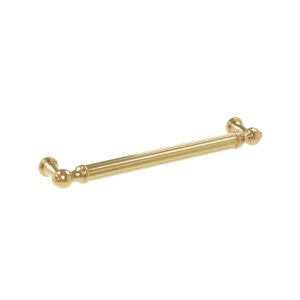 Poignée pour meubles en zamac Entraxe 160mm Gold plate – Jaune / doré, Zamak