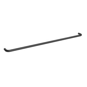 Poignée pour meubles en Acier inox Entraxe 448mm Vernis noir mat – Acier inoxydable