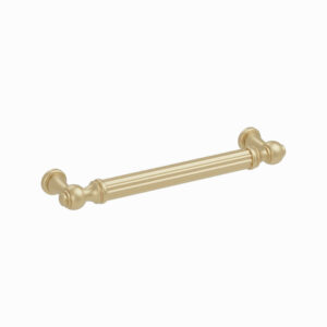 Poignée pour meubles en zamac Entraxe 128mm Fintion Galver – Gris / argent, Zamak