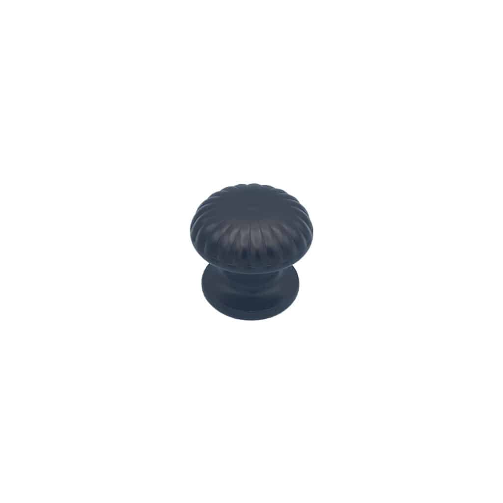 Bouton tirant de porte fixe Ø60 mm en aluminium  Marron foncé - breveté