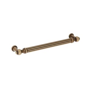 Poignée pour meubles en zamac Entraxe 160mm Antique florence Lot de 25 – Marron, Zamak