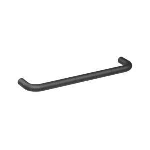 Poignée pour meubles en Acier inox Entraxe 160mm Vernis noir mat – Acier inoxydable