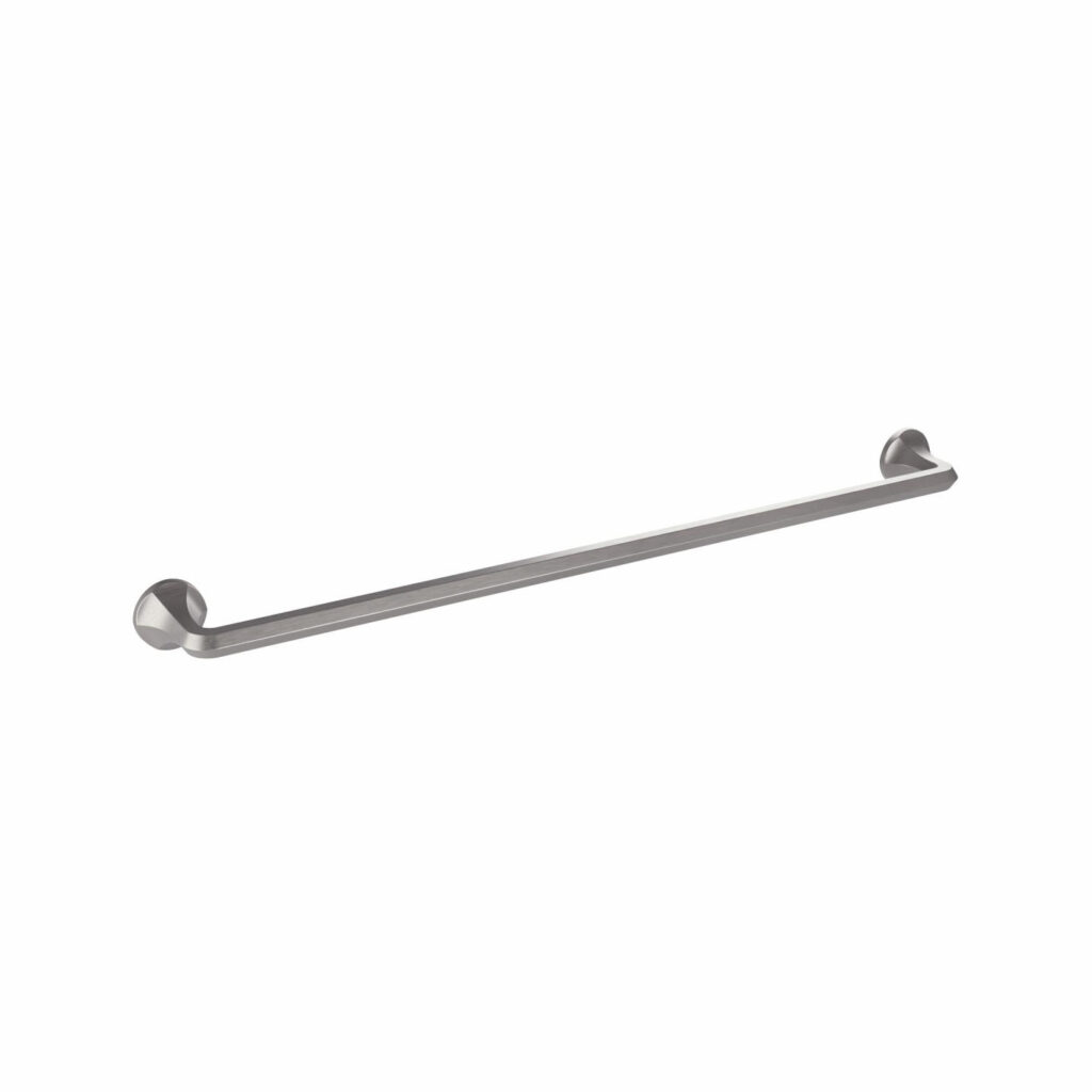 Poignée pour meubles en zamac Entraxe 416mm Vintage nickel - Gris / argent, Zamak