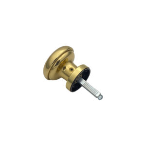 Bouton de porte tournante en laiton massif avec un carré d'expansion 8mm, D:60 mmaxe en acier galvanisé – Image 2