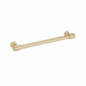 Poignée pour meubles en zamac Entraxe 224mm Fintion Galver – Gris / argent, Zamak