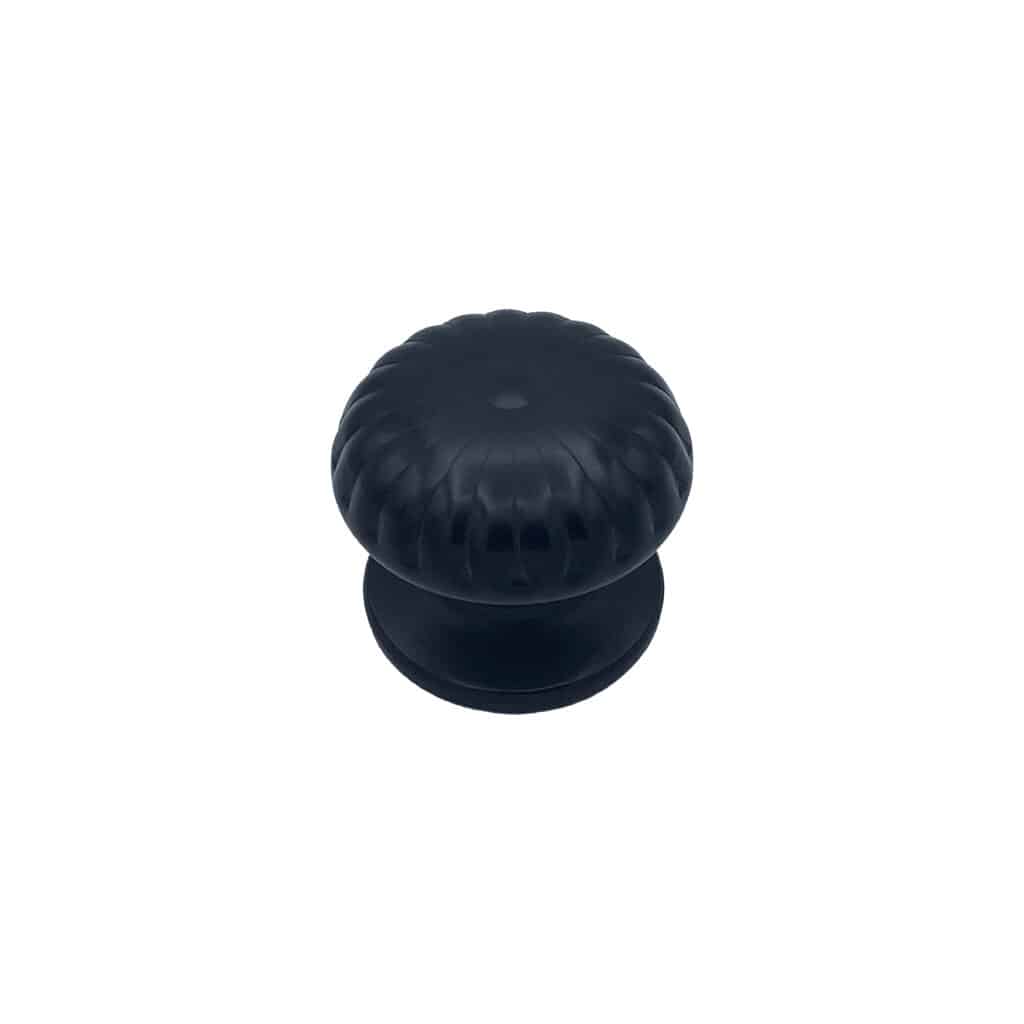 Bouton tirant de porte fixe Ø70 mm en aluminium Noir - breveté - lot de 6 Bouton