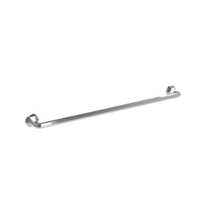 Poignée pour meubles en zamac Entraxe 416mm Polish chrome – Gris / argent, Zamak