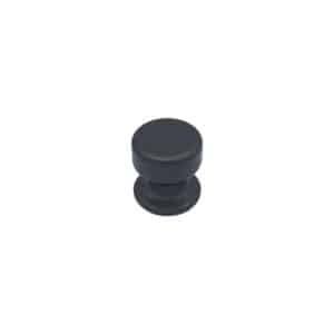 Bouton tirant de porte fixe Ø50 mm en aluminium  Marron foncé - breveté