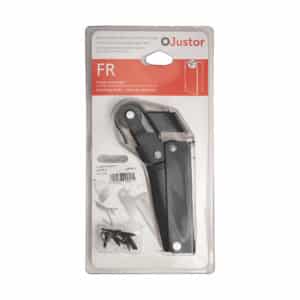 Frein de rétention force 115 N, en aluminium anodisé noir, pour porte jusqu’à 100 KG. - Imagen 5