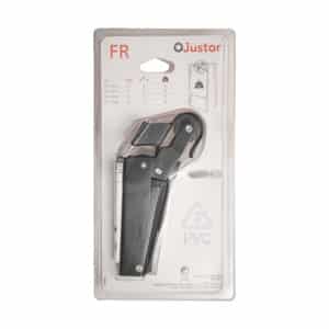 Frein de rétention force 115 N, en aluminium anodisé noir, pour porte jusqu’à 100 KG. - Imagen 4