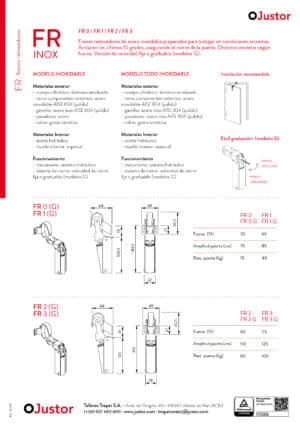 Frein de rétention force 30 N totalement en acier inox 304 pour porte jusqu’à 15 KG – Image 7