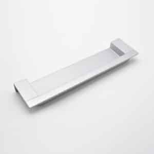Poignée cuvette rectangulaire de meuble en zamac 180x45 mm ALUMINUMLot de 4 - Image 3