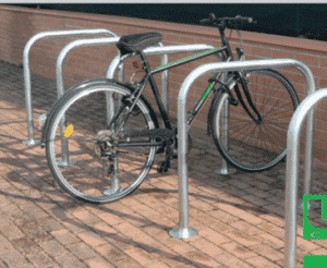 Support vélos tubulaire sans barre tansversale fixation a visser - Image 2
