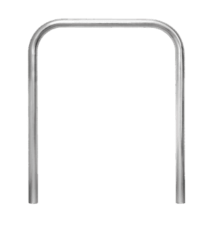 Support vélos tubulaire, sans barre tansversale, fixation a visser. Lot de 18 pièces.