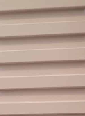 Panneau mural 3D en MDF massif Gris mat de 2760 mm X 495 mm MICRO WAVY  – Image 2