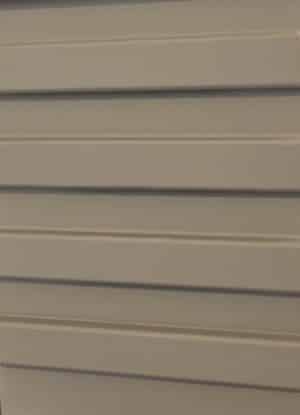 Panneau mural 3D en MDF massif Gris perle mat de 2760 mm X 495 mm MICRO WAVY  – Image 2