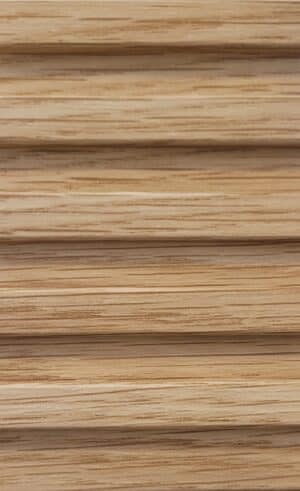 Panneau mural 3D en MDF massif Chene naturel mat de 2760 mm X 495 mm MICRO WAVY  – Image 2