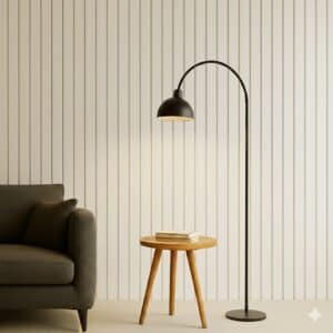 Panneau mural 3D en MDF massif Blanc antique satiné de 2760 mm X 750 mm MIDDLE WAVY 