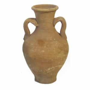 Amphore en terre cuite artisanale  H 9 cm,