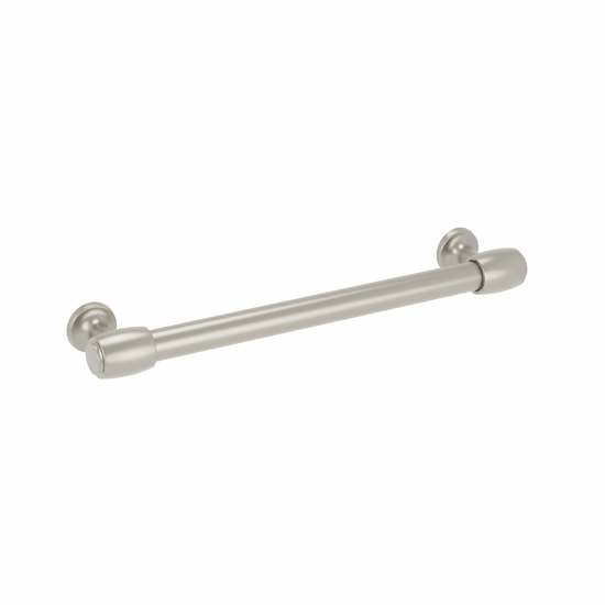 Poignée pour meubles en zamac Entraxe 192mm nickel galvanisé - Gris / argent, Zamak
